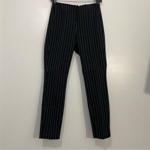 Rag & Bone Black Striped Slim Dress Pants Size 4